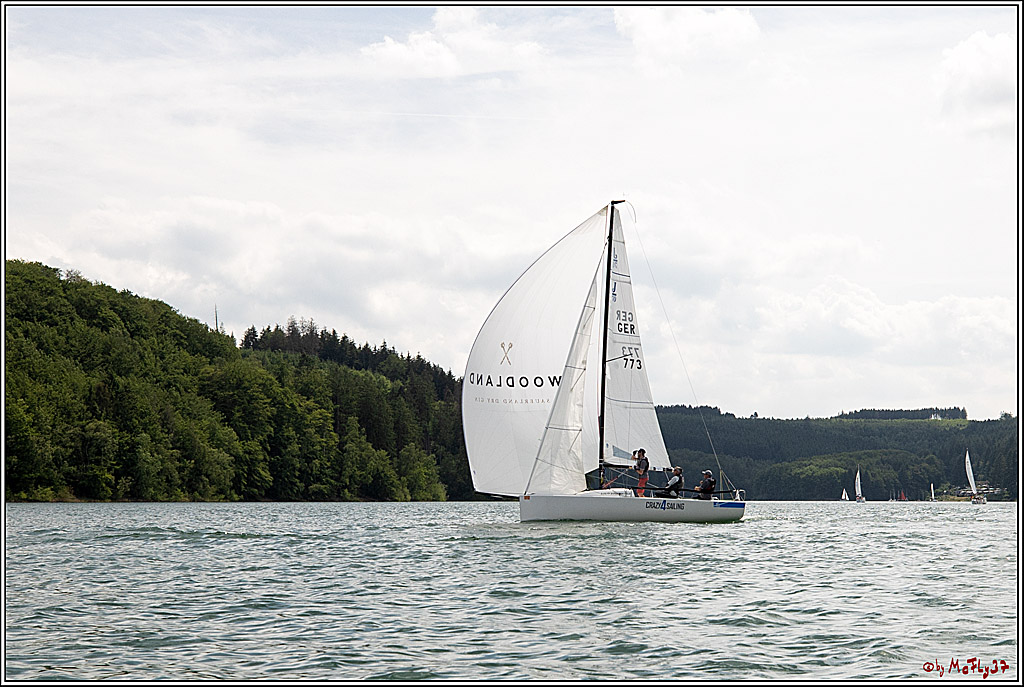J70 - WOODLAND, 12.06.2021 Segelboot; Segeln; Woodland; Spinnaker; J70; Sorpesee; Sauerland